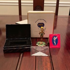 Arribas Collection Limited Edition Jeweled Tinkerbell Figurine